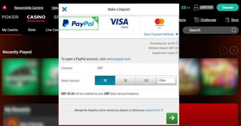 pokerstars paypal deposit|Paypal Poker .
